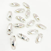 0925LC2SS. 12MM White Sterling Silver Lobster Clasp